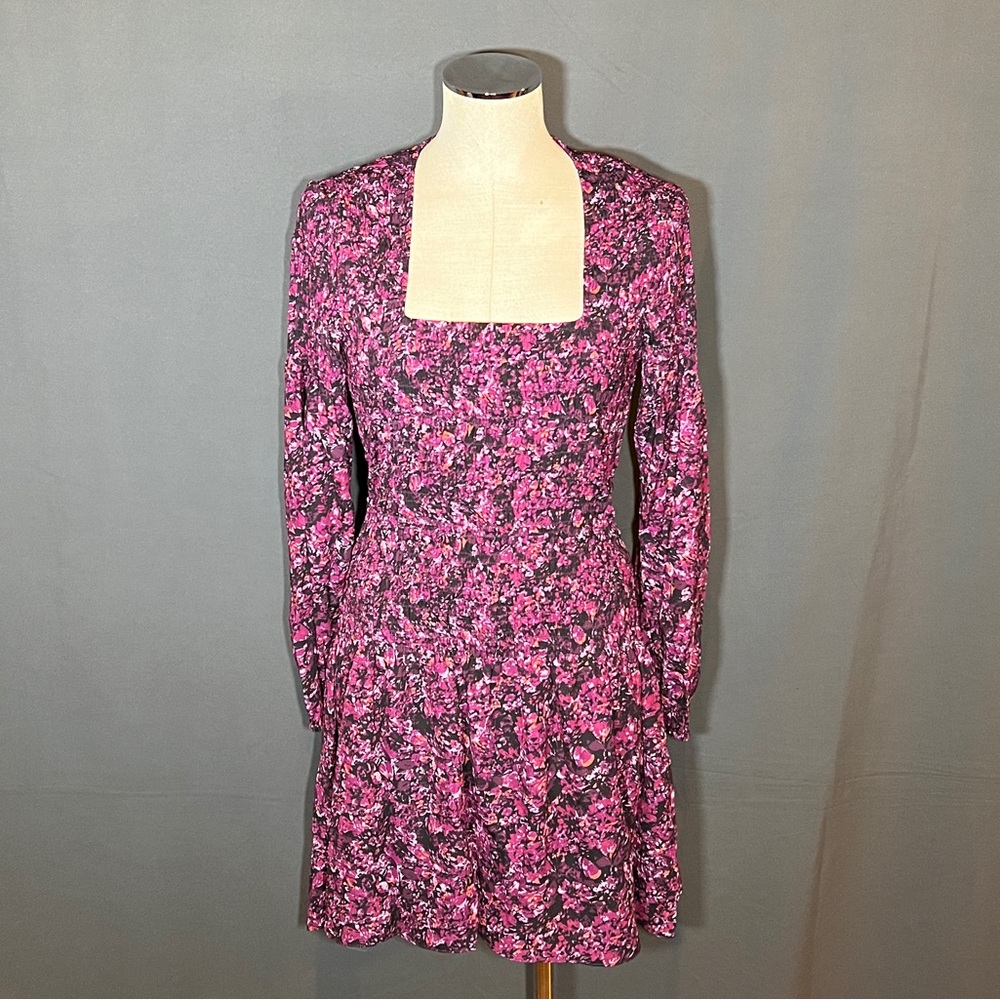 PARKER Tiara Rinbed Mini Dress - Picture 3 of 9